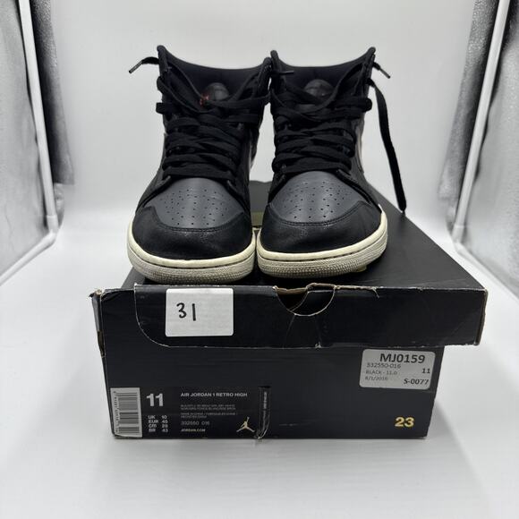 black and bronze jordan 1